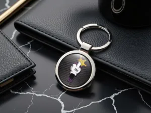 Coach Car Keychain Steel Force